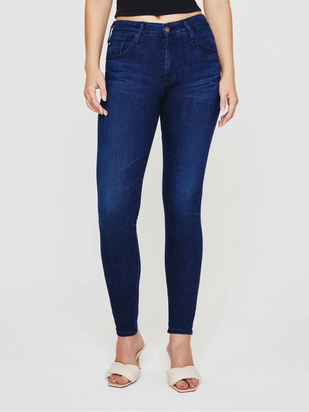 AG Jeans Farrah High Rise Skinny Jeans Dark‎ Wash Women’s Size 31